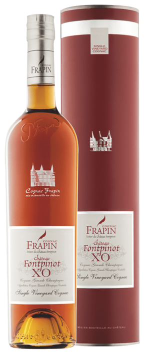 Cognac Château Fontpinot X.O. in Geschenkverpackung