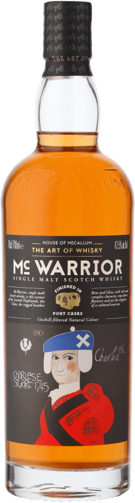 McWarrior Port Cask Finish Single Malt Scotch Whisky