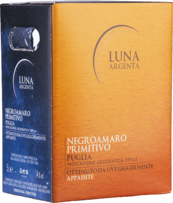 Luna Argenta Negroamaro Primitivo Appassite - 5l-Bag-in-Box