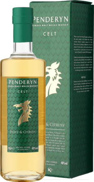 Penderyn Dragon Range Celt Single Malt Welsh Whisky
