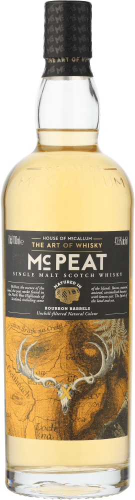 McPeat Bourbon Cask Matured Single Malt Scotch Whisky